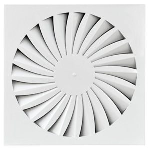 Eğrisel Kanatlı Swirl Difüzör 1/ Çevik Air Eğrisel Kanatlı Swirl Difüzör